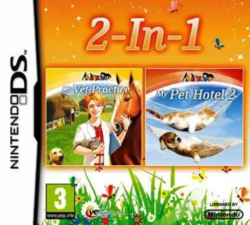 2 in 1 - My Vet Practice + My Pet Hotel 2 (Europe) (En,Fr,De,Es,It) box cover front